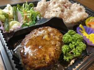 和風ハンバーグ弁当