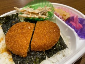 日替わりのり弁当