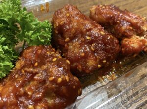 うま辛仕立ての唐揚げ弁当