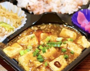 四川花椒麻婆豆腐弁当